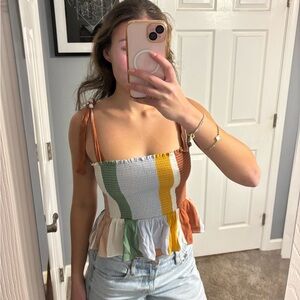 Dolan by Anthropologie Striped Tank Top